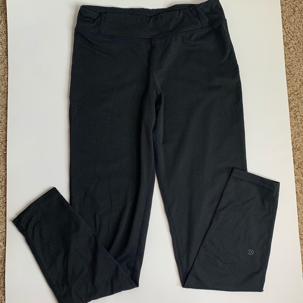 Plain black Champion leggings